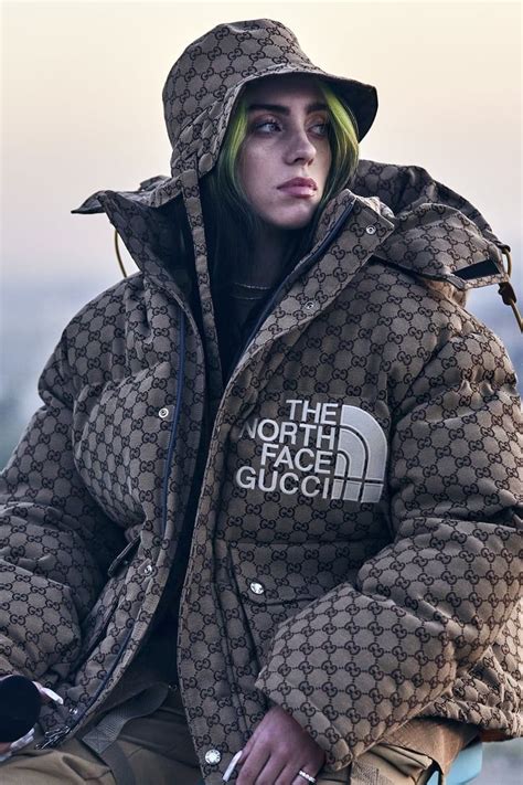 black north face gucci puffer